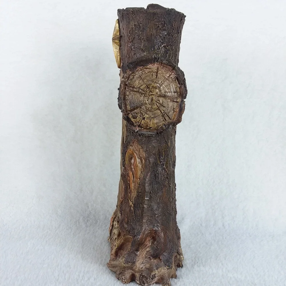Nativity Scene Cross Tree Trunk 